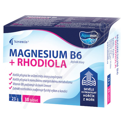 Magnesium B6+rhodiola Tbl.30
