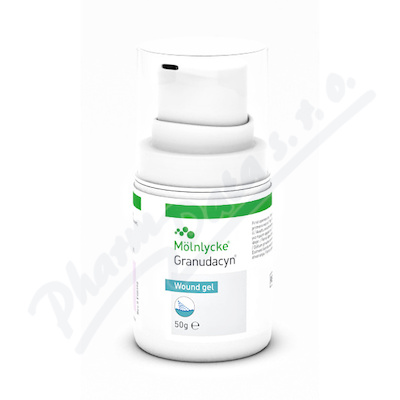 Granudacyn Wound Gel 50g, antiseptický gel na rány, s aplikátorem