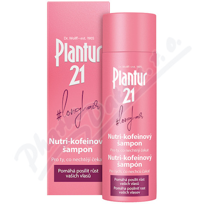 Plantur21 Longhair Nutri-kofeinový šampon 200ml