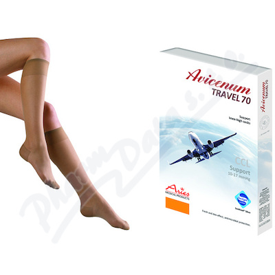 Avicenum 70 Travel podkolenky pata 39-41 (25-27) 8003 SAN