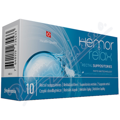 Fytofontana Hemorrelax Rektální čípky 10ks