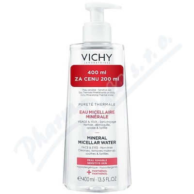 Vichy Pureté Thermale Micelární Voda 400ml