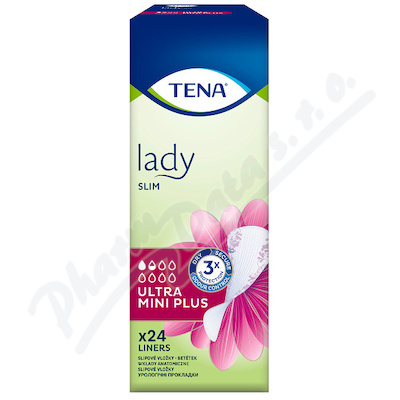 Tena Lady Slim Ultra Mini Plus vložky absorpční, 24ks, 111ml