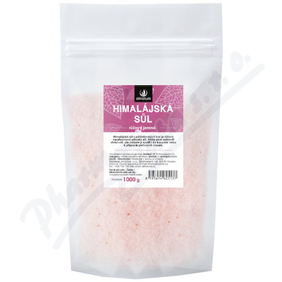 Allnature Himalájská Sůl Růžová Jemná 1000g