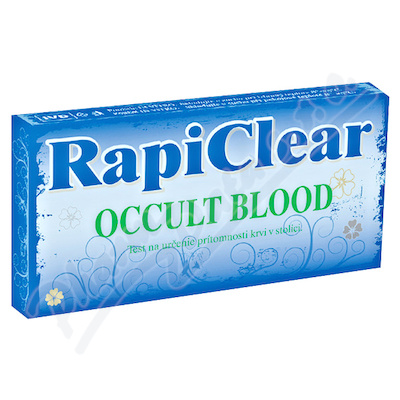 RapiClear Occult Blood test