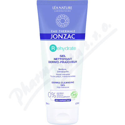 Jonzac Rehydrate Dermo-čistící gel na obličej BIO 200ml