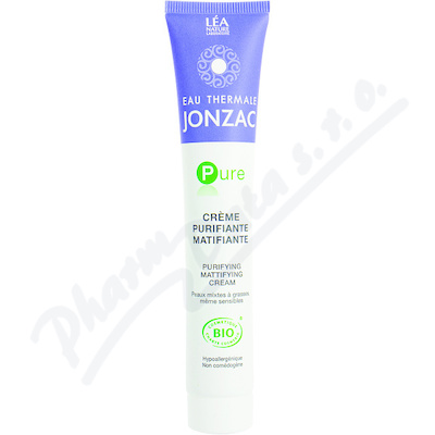 Jonzac Pure Zmatňující Krém Smíšená Pleť Bio 50ml