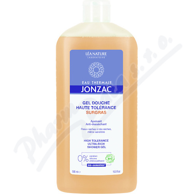Jonzac Nutritive Výživný Sprchový Gel Bio 500ml