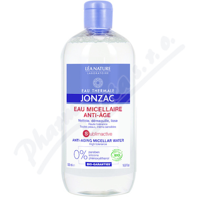Jonzac Sublimactive Micelární voda proti stárnutí pleti BIO 500ml