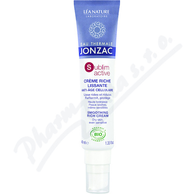 Jonzac Sublimactive Výživný Krém Na Vrásky Bio40ml
