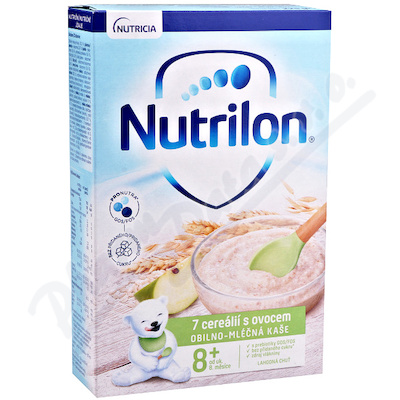 Nutrilon Obil.-ml.kaše 7cereálií S Ovocem 225g 8m+