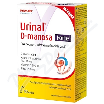 Urinal D-manosa Forte 10 Sáčků