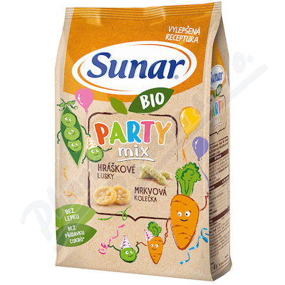 Sunar Křupky Party Mix Bio 45g
