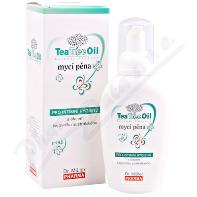 Tea Tree Oil Mycí Pěna Pro Intimní Hygienu 150ml