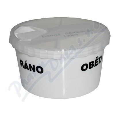 Dávkovač Léků Denní č+n Kulatý