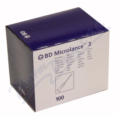 Bd Microlance Inj. Jehla 25g 0.50x25 Oranž.1ks