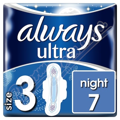 Always Ultra Night 3 Vložky 7ks