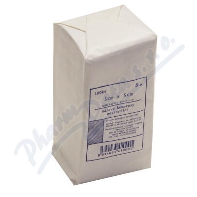 Gáza Kompr.nester.5x5cm/100ks 8vrstev