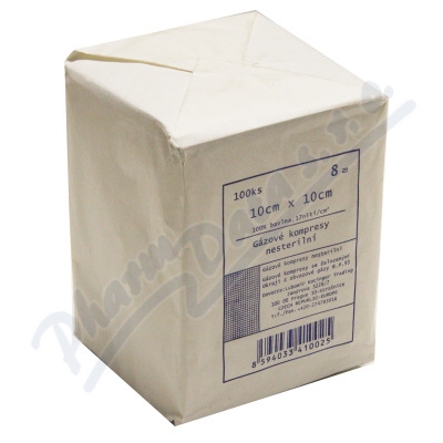 Gáza Kompr.nester.10x10cm/100ks 8vrstev