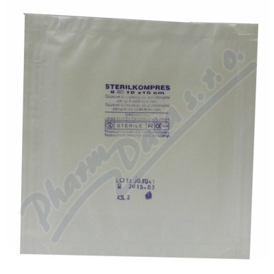 Gáza Hydr.kompr.ster.10x10cm/2ks Steriwund