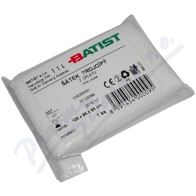 Triangel šátek Trojcípý Pletený 85x85x125cm