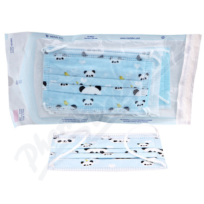 ústenka Dětská Modrá S Gumičkami/5ks Steriwund