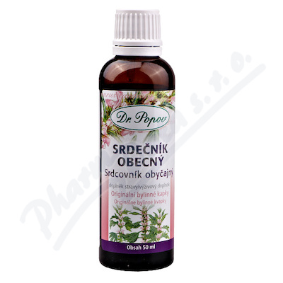 Dr.popov Kapky Bylinné Srdečník Obecný 50ml