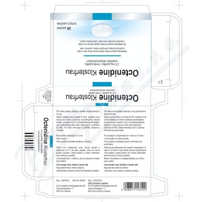 Octenidine Klosterfrau 2,6 mg 24 pastilek