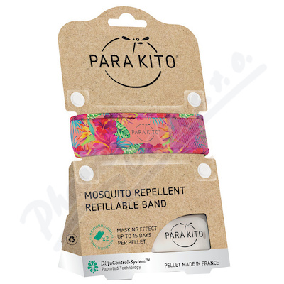 Parakito Repelentní Náramek Letní+2 Náplně
