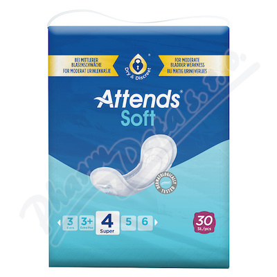 Pleny Absorpční Attends Soft Super 4 1000ml, 30ks