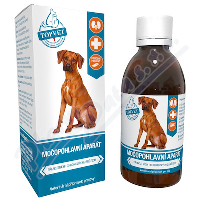 Topvet močopohlavní aparát veterinární přípravek pro psy 200ml