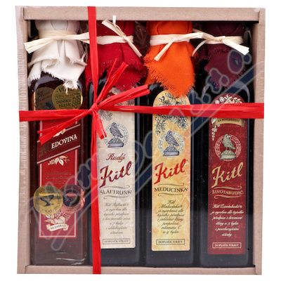 Kitl Medovina+šláftruňk+meducínka+životabu.4x250ml