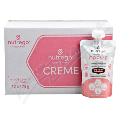 Nutrego Creme S příchutí čokoláda perorální roztok 12x175g