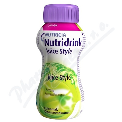 Nutridrink Juice Style S Příchutí Jablečnou perorální roztok 4x200ml