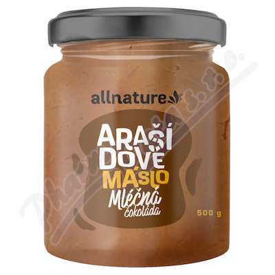 Allnature Arašídové Máslo S Mléčnou čokoládou 500g