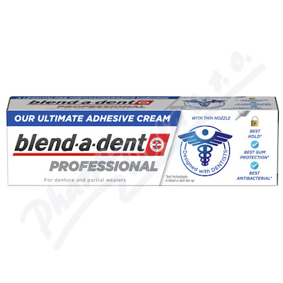 Blend-a-dent Professional Fixační Krém 40g
