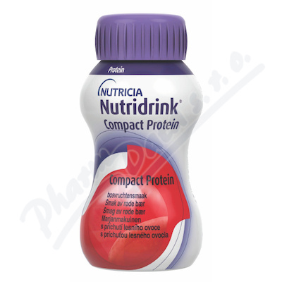 Nutridrink Compact Protein S Příchutí Lesního Ovoce perorální roztok 4x125ml