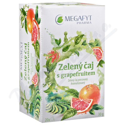 Megafyt Zelený čaj S Grapefruitem 20x1.5g