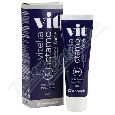 Vitella Ictamo Forte Pasta S Bílým Ichthyolem 30g