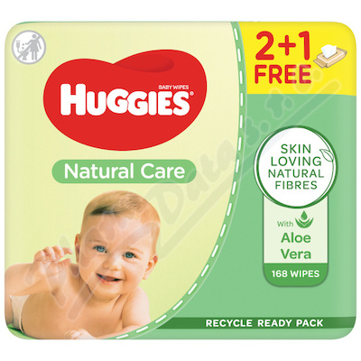 Huggies Natural Care Triplo 3x56ks