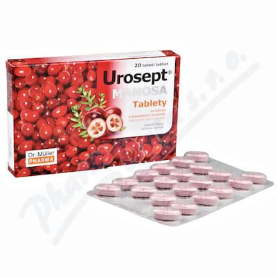 Urosept Manosa Tbl.20 Dr.müller