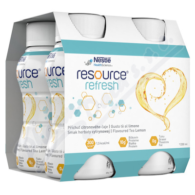 Resource Refresh Příchuť Citronového čaje perorální roztok 4x200ml