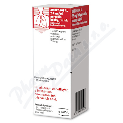 Ambroxol AL 7,5 mg/ml kapky 100 ml