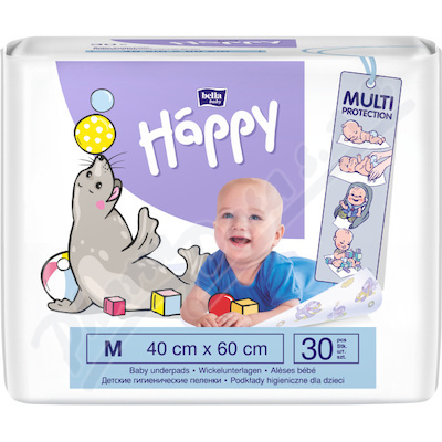 Happy Přebalovací podložky 40x60cm 30 kusů