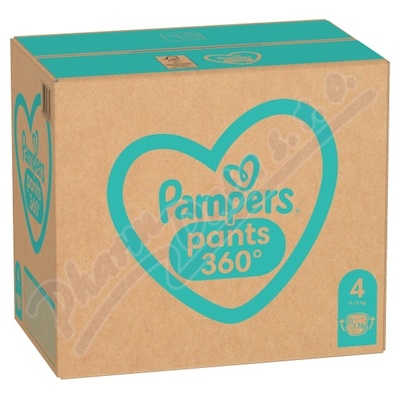 Pampers Pant 360° 4 plenkové kalhotky 9-15kg 176ks