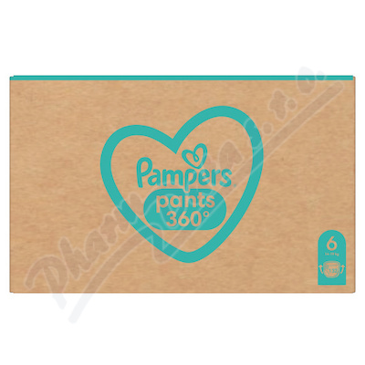 Pampers Pant 360° 6 plenkové kalhotky 14-19kg 132ks