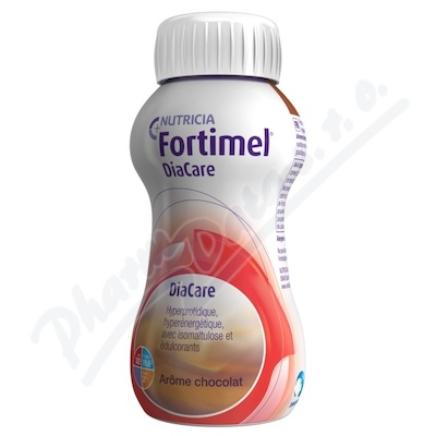 Fortimel Diacare S Příchutí čokoládovou perorální roztok 4x200ml