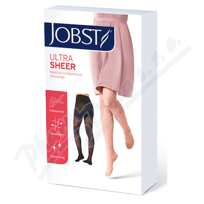 JOBST Ultra Sheer II.KT punčochy kalhotové bez špice velikost V. černé