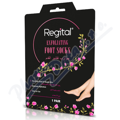 Regital Exfoliační Ponožky Na Chodidla 1pár