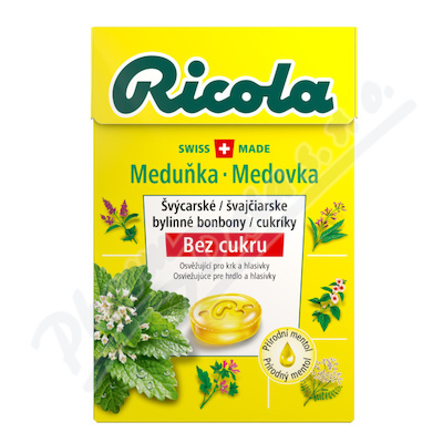 Ricola Meduňka Bez Cukru 40g